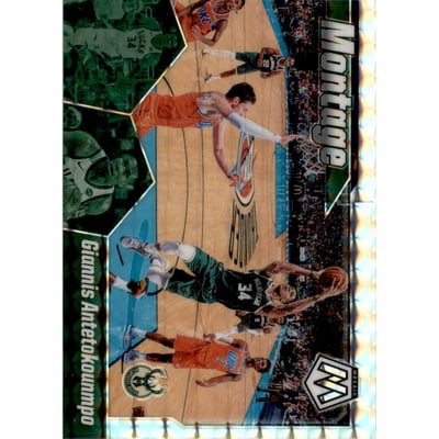 2019-20 Panini Mosaic Montage Mosaic #15 Giannis Antetokounmpo