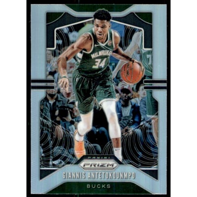 2019-20 Panini Prizm Prizms Silver #152 Giannis Antetokounmpo