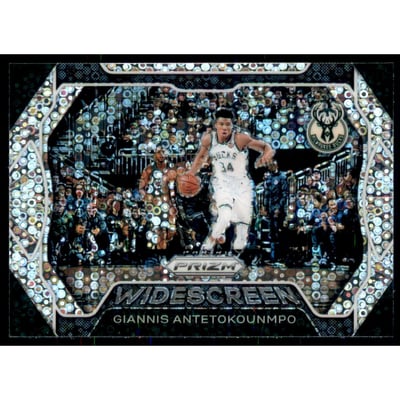 2019-20 Panini Prizm Widescreen Fast Break #4 Giannis Antetokounmpo