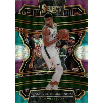 2019-20 Select Prizms Tri Color #22 Giannis Antetokounmpo