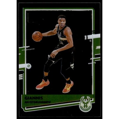 2020-21 Clearly Donruss Purple #21 Giannis Antetokounmpo