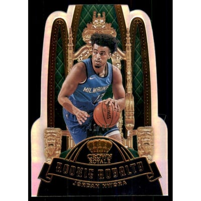 2020-21 Crown Royale Rookie Royalty #15 Jordan Nwora