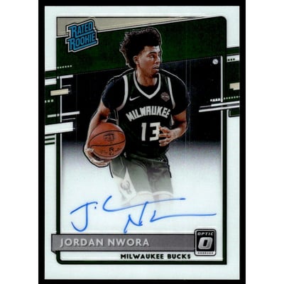 2020-21 Donruss Optic Rated Rookies Signatures #189 Jordan Nwora