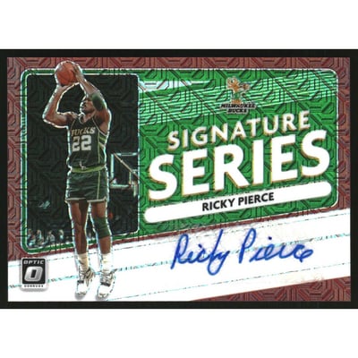 2020-21 Donruss Optic Signature Series Choice #10 Ricky Pierce