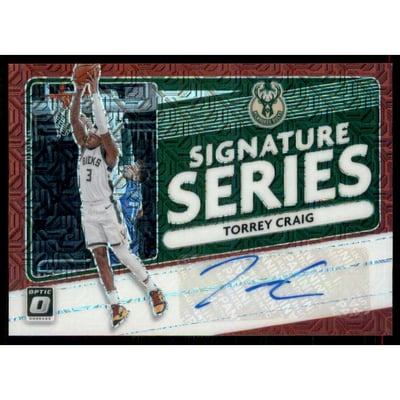 2020-21 Donruss Optic Signature Series Choice #22 Torrey Craig