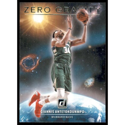 2020-21 Donruss Zero Gravity #8 Giannis Antetokounmpo