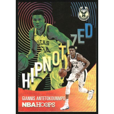 2020-21 Hoops HIPnotized #19 Giannis Antetokounmpo
