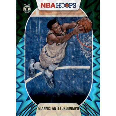 2020-21 Hoops Teal Explosion #166 Giannis Antetokounmpo