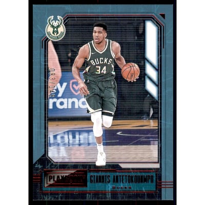 2020-21 Panini Chronicles Red #185 Giannis Antetokounmpo/Playbook