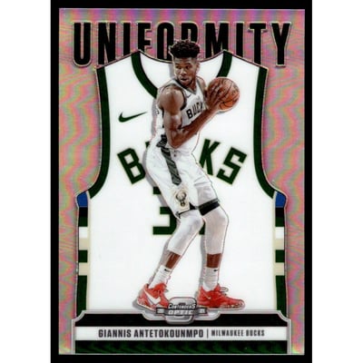 2020-21 Panini Contenders Optic Uniformity #5 Giannis Antetokounmpo
