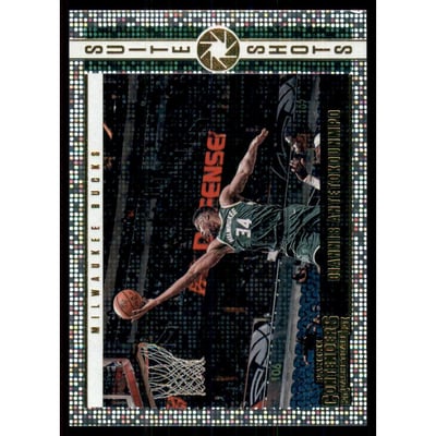 2020-21 Panini Contenders Suite Shots #25 Giannis Antetokounmpo