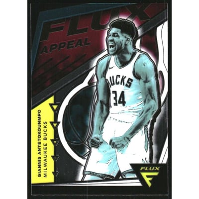 2020-21 Panini Flux Flux Appeal #5 Giannis Antetokounmpo