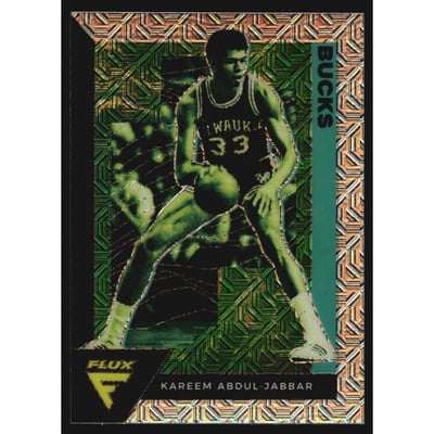 2020-21 Panini Flux Silver Mojo #194 Kareem Abdul-Jabbar