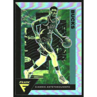 2020-21 Panini Flux Silver #97 Giannis Antetokounmpo