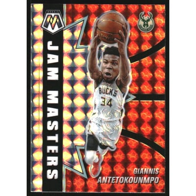 2020-21 Panini Mosaic Jam Masters Mosaic #9 Giannis Antetokounmpo