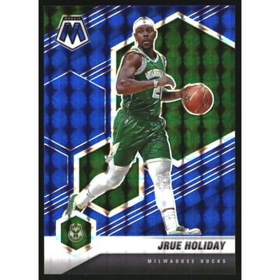 2020-21 Panini Mosaic Mosaic Blue #156 Jrue Holiday