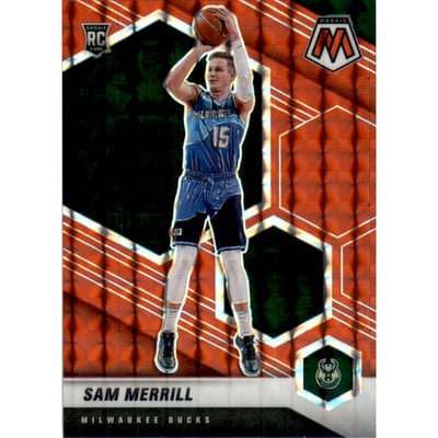 2020-21 Panini Mosaic Mosaic Red #240 Sam Merrill