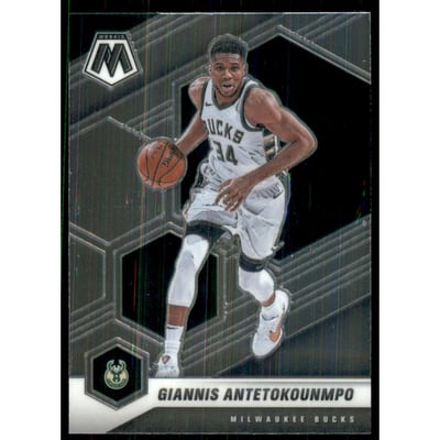 2020-21 Panini Mosaic #80 Giannis Antetokounmpo