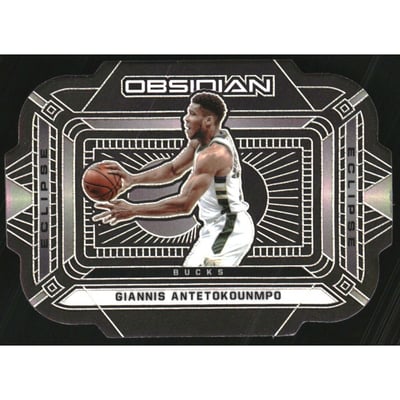 2020-21 Panini Obsidian Eclipse #5 Giannis Antetokounmpo