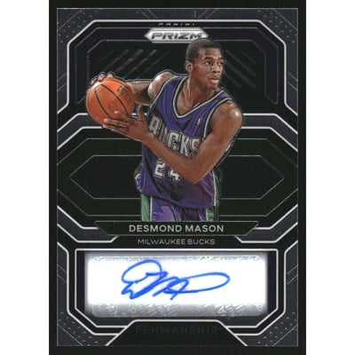 2020-21 Panini Prizm Penmanship #31 Desmond Mason