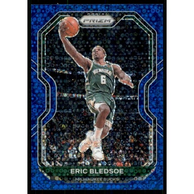 2020-21 Panini Prizm Prizms Fast Break Blue #17 Eric Bledsoe