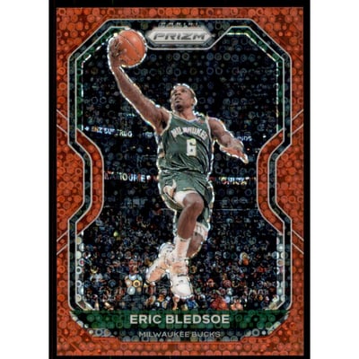 2020-21 Panini Prizm Prizms Fast Break Red #17 Eric Bledsoe