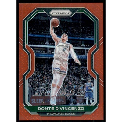 2020-21 Panini Prizm Prizms Red #50 Donte DiVincenzo