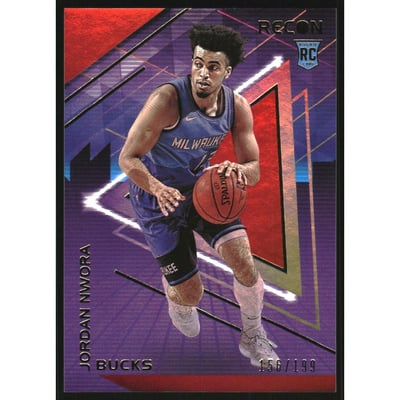 2020-21 Panini Recon Holo Red #123 Jordan Nwora