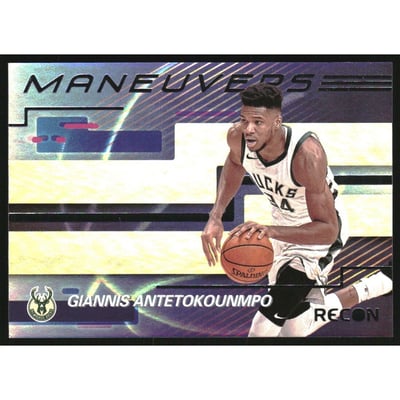 2020-21 Panini Recon Maneuvers #8 Giannis Antetokounmpo