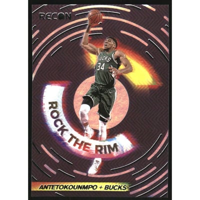 2020-21 Panini Recon Rock the Rim #3 Giannis Antetokounmpo