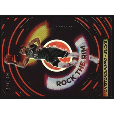 2020-21 Panini Recon Rock the Rim Red #3 Giannis Antetokounmpo