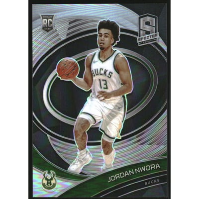 2020-21 Panini Spectra Silver #119 Jordan Nwora