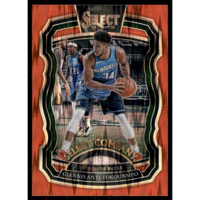 2020-21 Select Company Prizms Red #20 Giannis Antetokounmpo