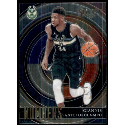 2020-21 Select Numbers #31 Giannis Antetokounmpo