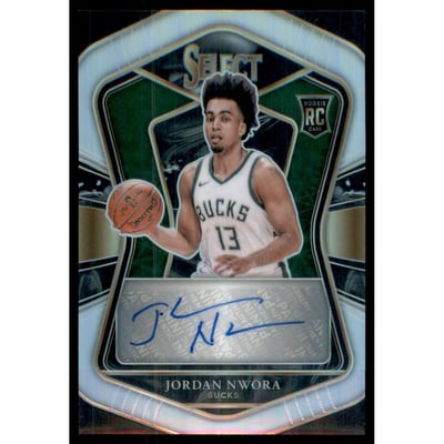 2020-21 Select Rookie Signatures #39 Jordan Nwora