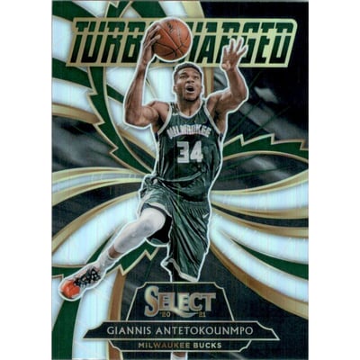 2020-21 Select Turbo Charged Prizms Silver #4 Giannis Antetokounmpo