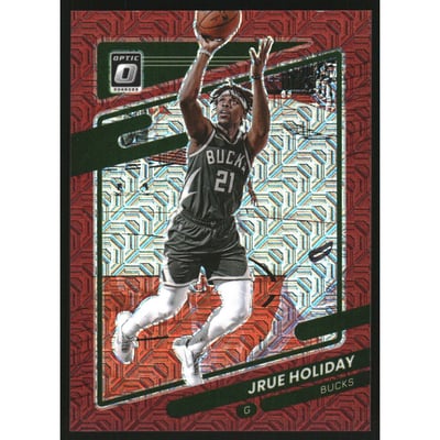 2021-22 Donruss Optic Choice Red #40 Jrue Holiday