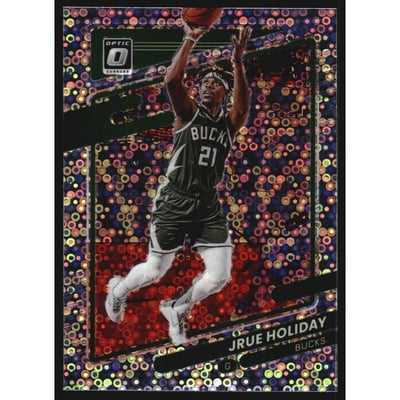 2021-22 Donruss Optic Fast Break Holo #40 Jrue Holiday