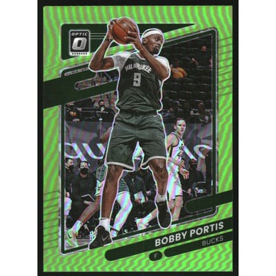 2021-22 Donruss Optic Lime Green #30 Bobby Portis