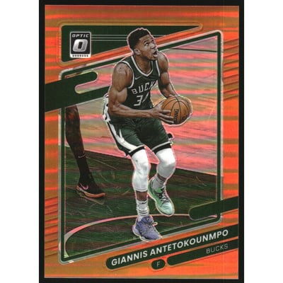 2021-22 Donruss Optic Orange #31 Giannis Antetokounmpo