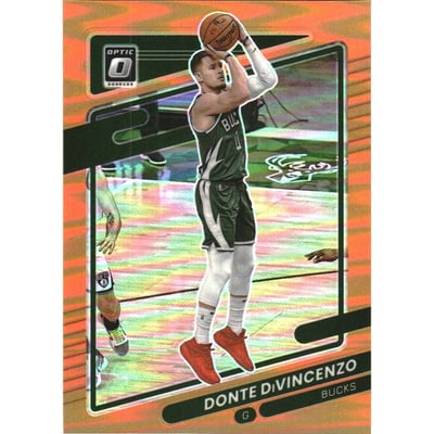2021-22 Donruss Optic Orange #90 Donte DiVincenzo