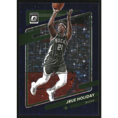 2021-22 Donruss Optic Purple Stars FOTL #40 Jrue Holiday