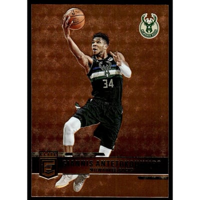 2021-22 Elite Orange #173 Giannis Antetokounmpo