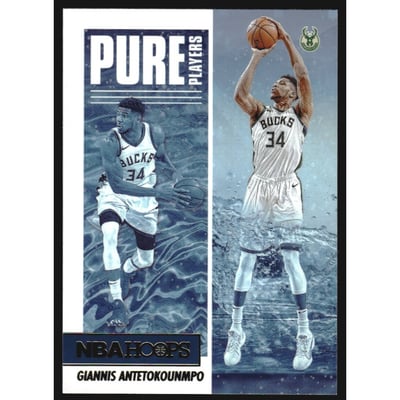 2021-22 Hoops Pure Players Winter #5 Giannis Antetokounmpo