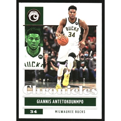 2021-22 Panini Chronicles Bronze #1 Giannis Antetokounmpo