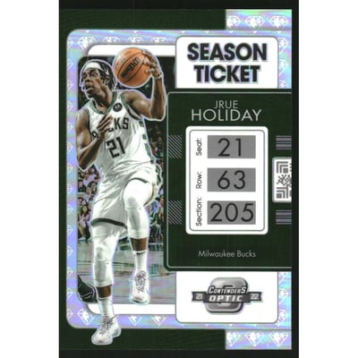 2021-22 Panini Contenders Optic 75th Anniversary #54 Jrue Holiday