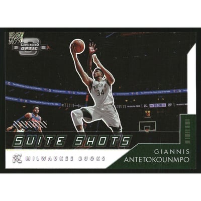 2021-22 Panini Contenders Optic Suite Shots #15 Giannis Antetokounmpo