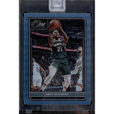2021-22 Panini One and One Blue #70 Jrue Holiday