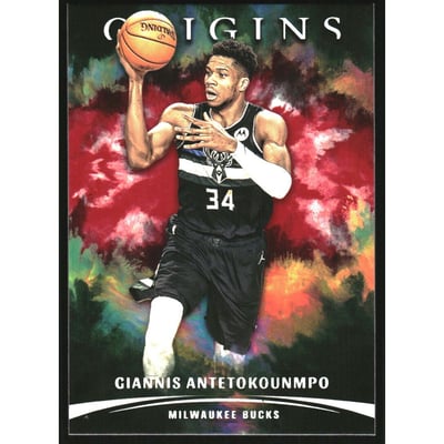 2021-22 Panini Origins Red #34 Giannis Antetokounmpo