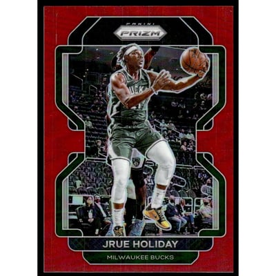 2021-22 Panini Prizm Prizms Red #8 Jrue Holiday